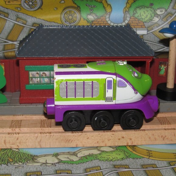 Thomas Chuggington Wooden Railway Train Engine Track Koko - Picture 3 of 5